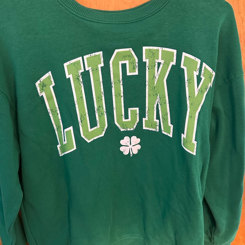 Green Lucky Sweatshirt